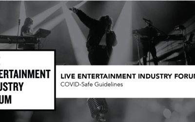 Live Entertainment Industry Forum (LEIF) is delighted to share its draft COVID-Safe Guidelines