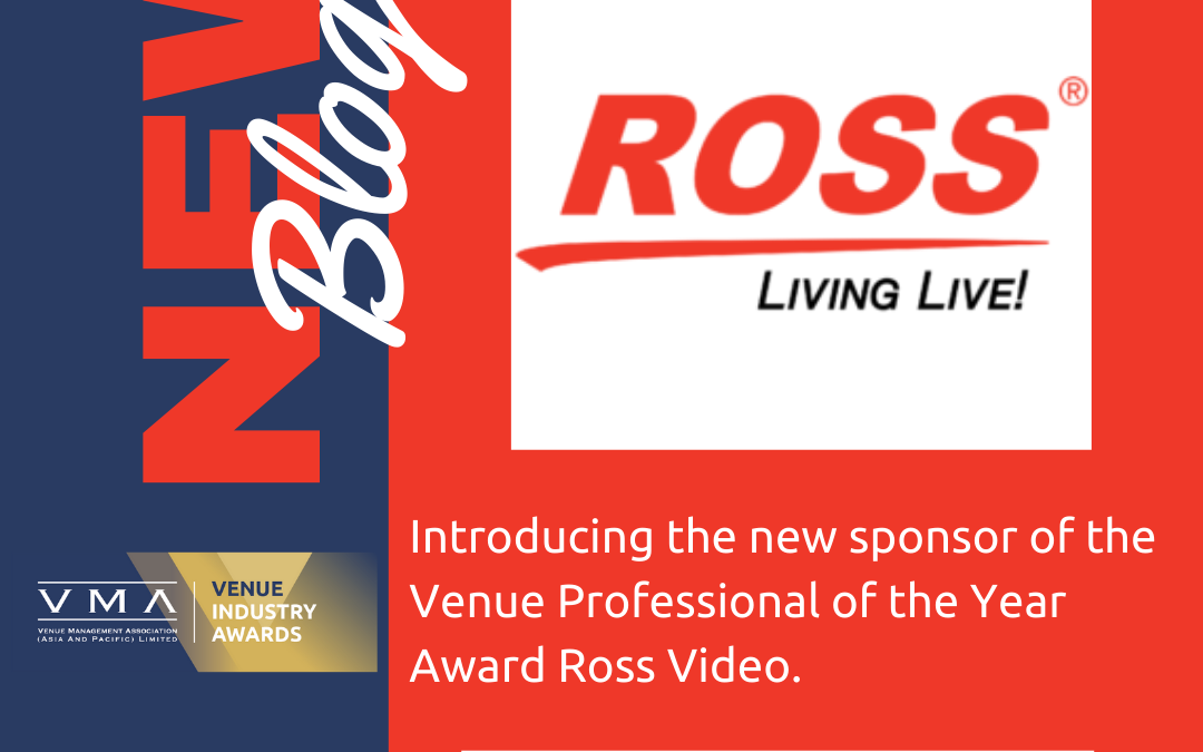 Why has Ross Video decided to sponsor the Venue Professional of the Year Award?